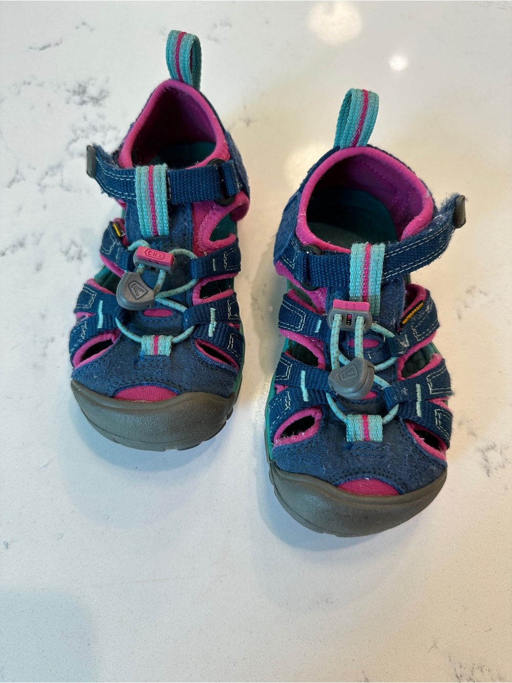 Keen Seacamp II CNX Children’s H20 Sport Sandal Toddler Girl size 10